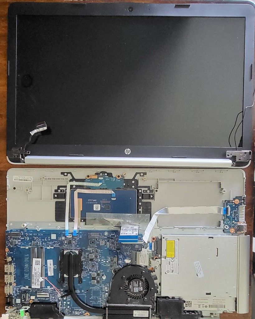 Hp 17.3 Laptop For Parts As Is