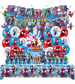 Spidey and His Amazing Friends Birthday Party Supply Set