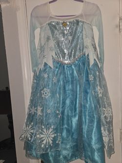 Elsa Frozen Costume Size 9/10 $25
