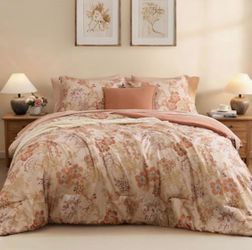 Queen Comforter Set 7pcs