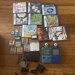 Lot Of 4 Nintendo Systems Plus Games 