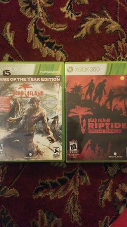 Dead Island 1 and 2 Xbox 360