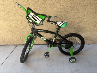 Dynacraft Surge Boys 18" BMX Bike, For Kids Age 6-9 Years, Green