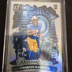 2025 Panini Donruss Downtown Omarion Hampton #16 Rookie Card RC