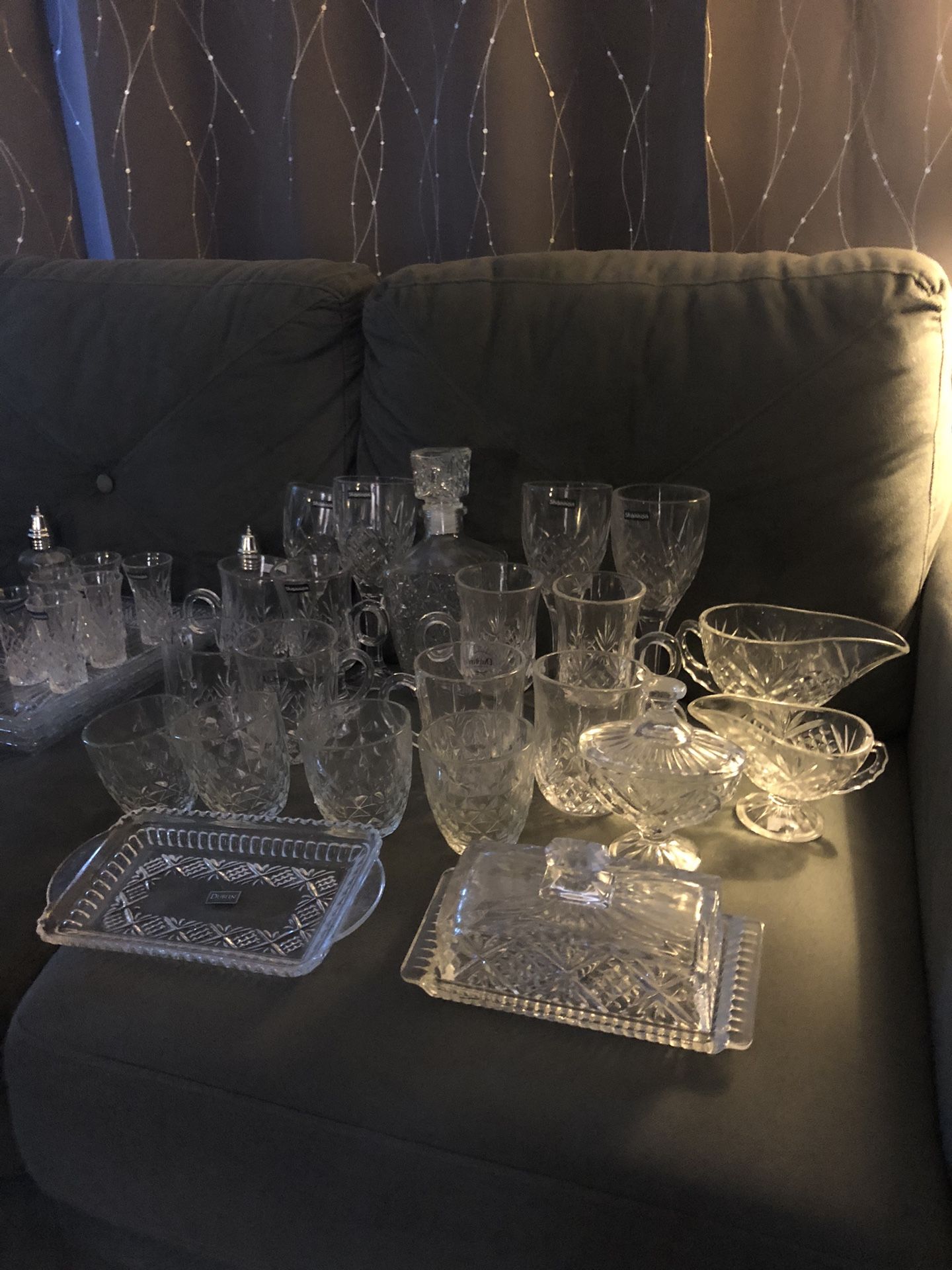Set Of 35 Shannon Crystal