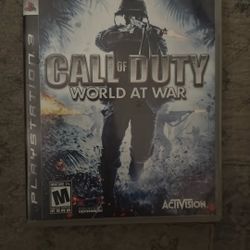 Call of Duty  World At War On PS3
