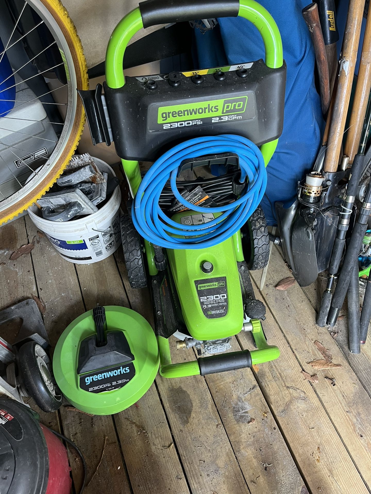 power washing
