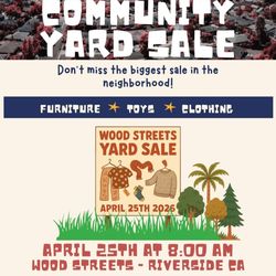 YARD SALE<----april 25&26