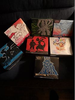 POKEMON SEALED PC ETBS + SINGLES