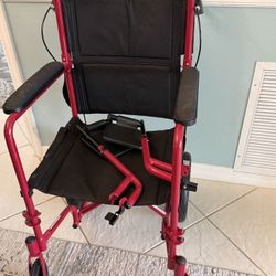 Drive Medical Expedition Lightweight Transport Wheelchair