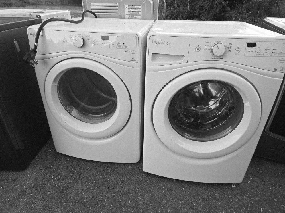 Whirlpool Washer And Dryer Set Electric 300