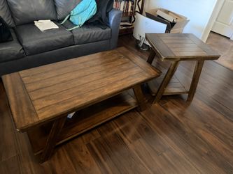 Coffee Table W/ Two End Tables