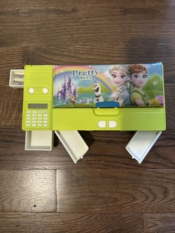 Frozen Pencil Case – Multi-Compartment  (New)