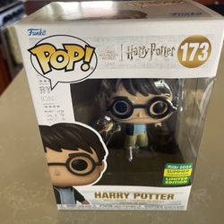 Funko Pop! Harry Potter W/ Wand #173 [2024 SDCC Con Exc] limited edition 