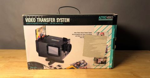 Vintage Aztec Video Deluxe Film & Slide Transfer System AZVC5