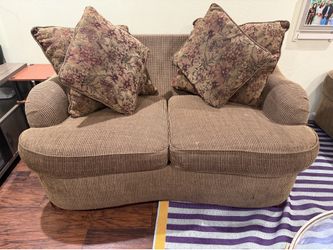 Couch and loveseat