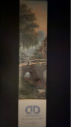 Diamond Dotz Thomas Kinkade Cobblestone Bridge Art Kit
