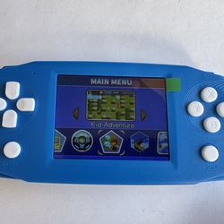 Handheld gaming system blue 85 games new never used