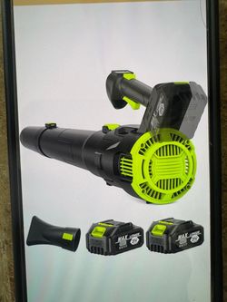 Ranger Power Wireless Leaf and Dust Cleaner with Two Batteries