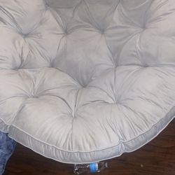 Gray Papasan Chair 