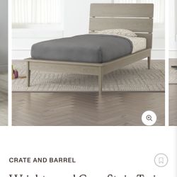 Crate And Barrel Twin Bed