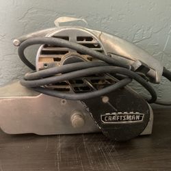 Vintage SEARS Craftsman 3” x 21” Belt Sander. 1 H.P. Pre Owned / Works.