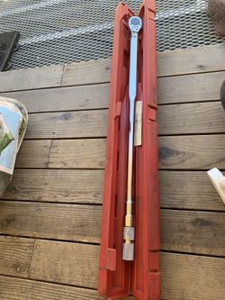 Proto 3/4" Drive Torque Wrench - 90 to 600 Ft/Lb