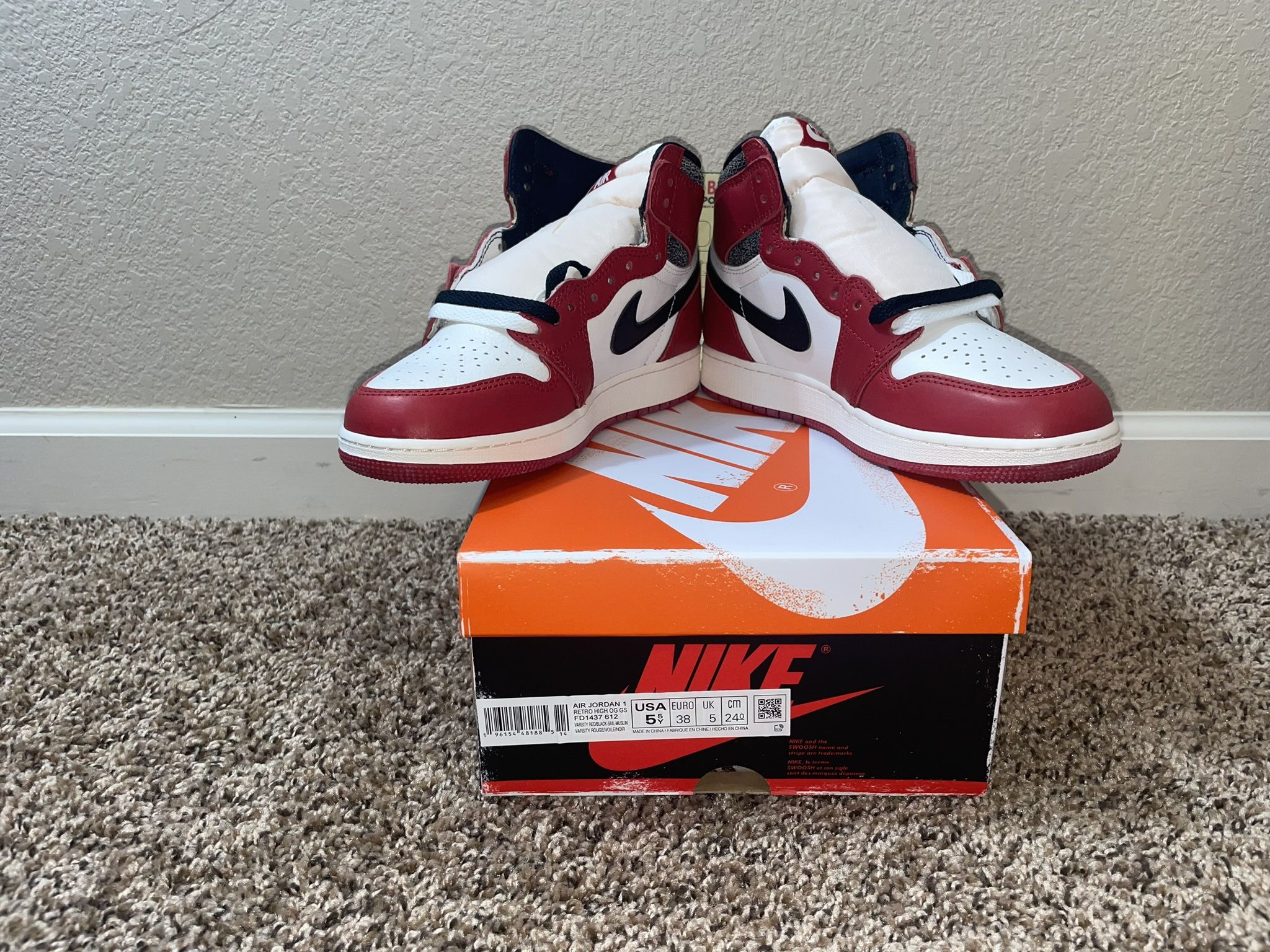 Jordan 1 Off Louis for CEEZE Womens size 5.5 YOUTH size 4.5 for Sale in  Denver, CO - OfferUp