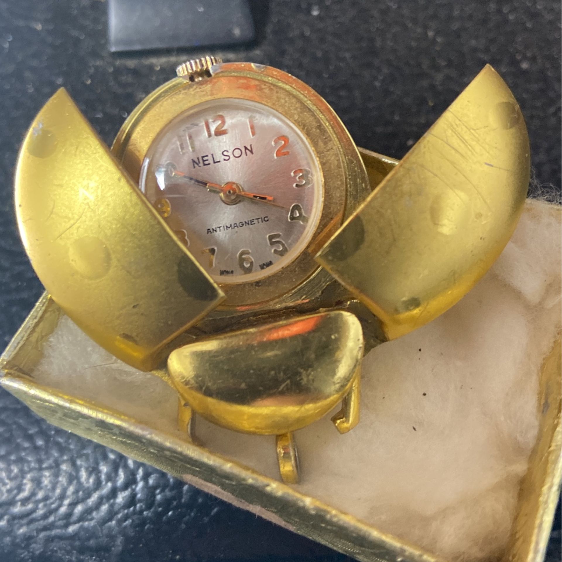 reloj ⏰ Nelson antimagnético de de oro en escarabajo 🪲 coleccionable