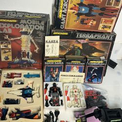 Vintage Micronauts Lot Mego Action Figure Toy 