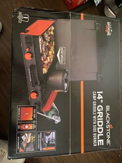 BlackStone 14” Griddle with Side Burner