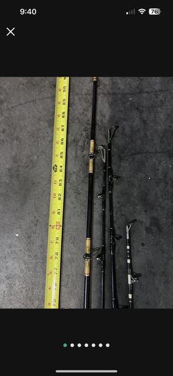 Deep Sea Fishing Rods - Vintage