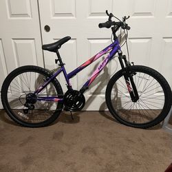 Huffy Stone Mountain Hardtail Mountain Bike 24” 21 Speed