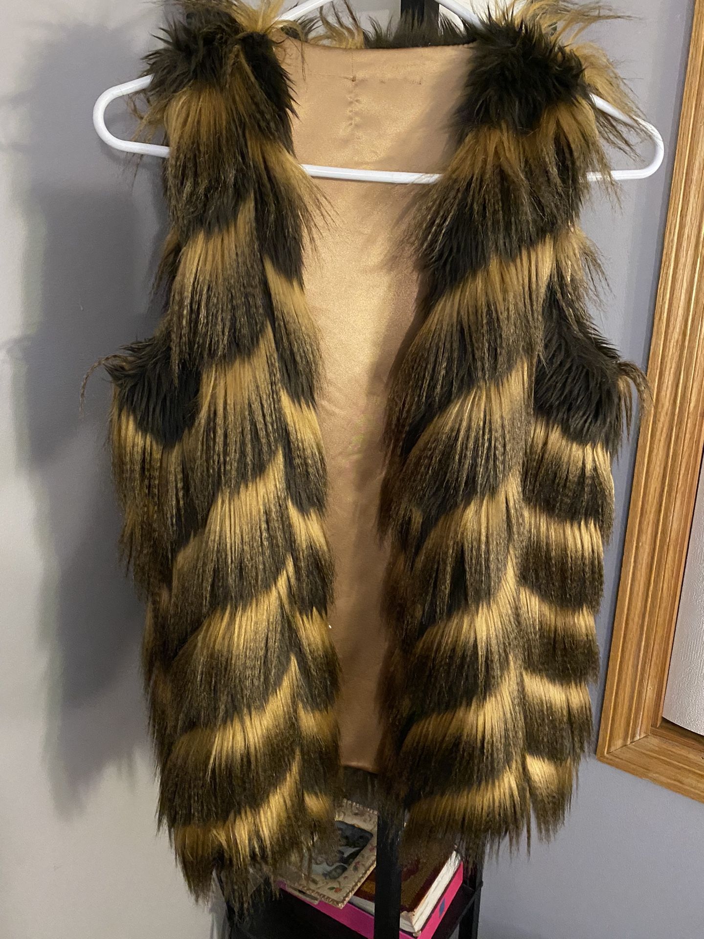 Fur Vest One Size