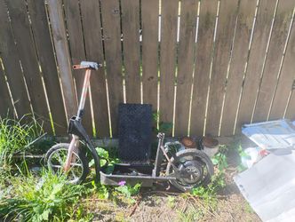 Scooter Frame  And Tires