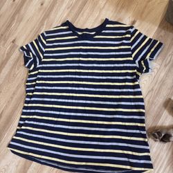 Natural Reflections, Striped T-Shirt Size Extra Large