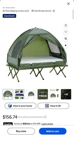 tent comes with the inflatable  mattress