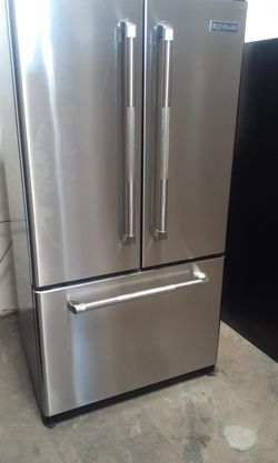 Jenn Air 3 Door Stainless Steel Fridge
