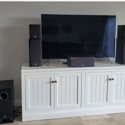 Onkyo HT-R500 Dolby Digital DTS 5.1 Surround AV Receiver +SIX SPEAKERS no remote  Tested