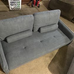 Living Room Sofa Blue