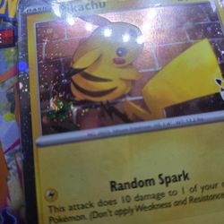 Fart Swirl Pokemon TCG Pikachu 051/162 2026 Pokémon Day Stamped Promo Fart Swirl