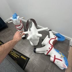 Fiberglass Horses 