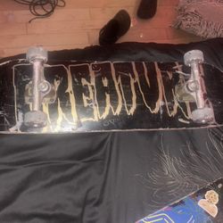 Black Creative Skateboard