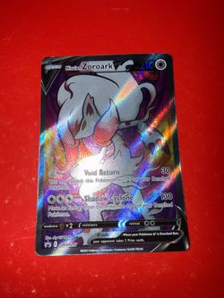 Hisuian Zoroark V SWSH297 Full Art Promo Pokemon Card
