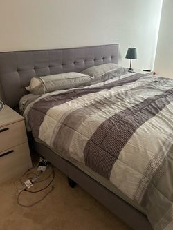 King Bed Frame and Headboard