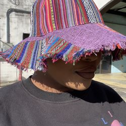 Aztec Fringe Bucket Hat