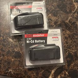 Drill Master 18V Ni-Cd battery Qty:2