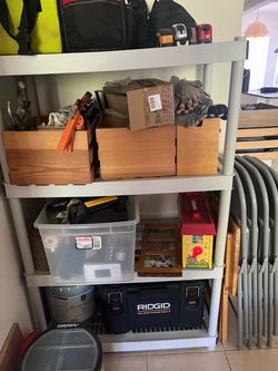 4 shelf/ tier storage rack