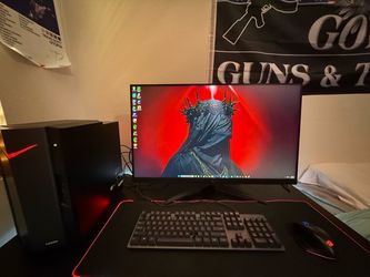 Gaming PC Setup – i5-12400F RTX 3050 8GB + 32” 165Hz LG Monitor + Keyboard & Mouse