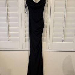 Windsor Kaitlin Low Back Slit Mermaid Formal Dress XS Like New